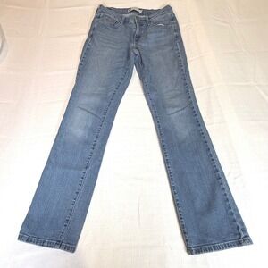 Vintage Levis 505 Straight Leg Jeans W27 L32 Embroidered Pocket
